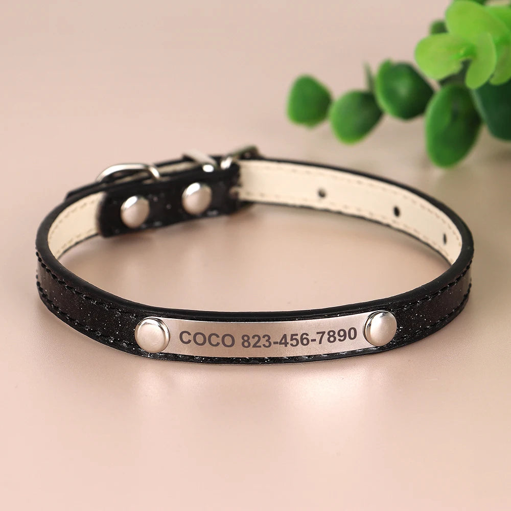 Anti-lost Cat ID Collar Personalized