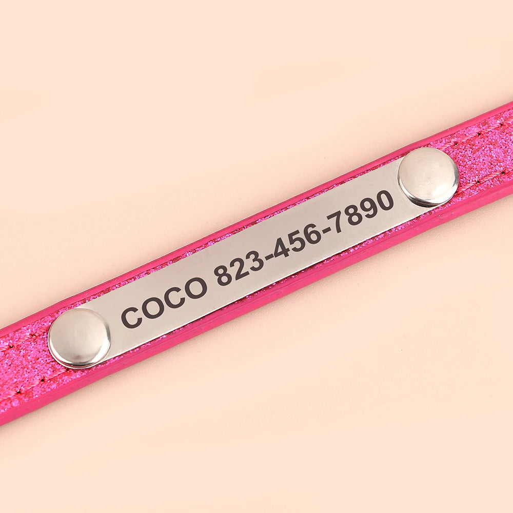 Anti-lost Cat ID Collar Personalized