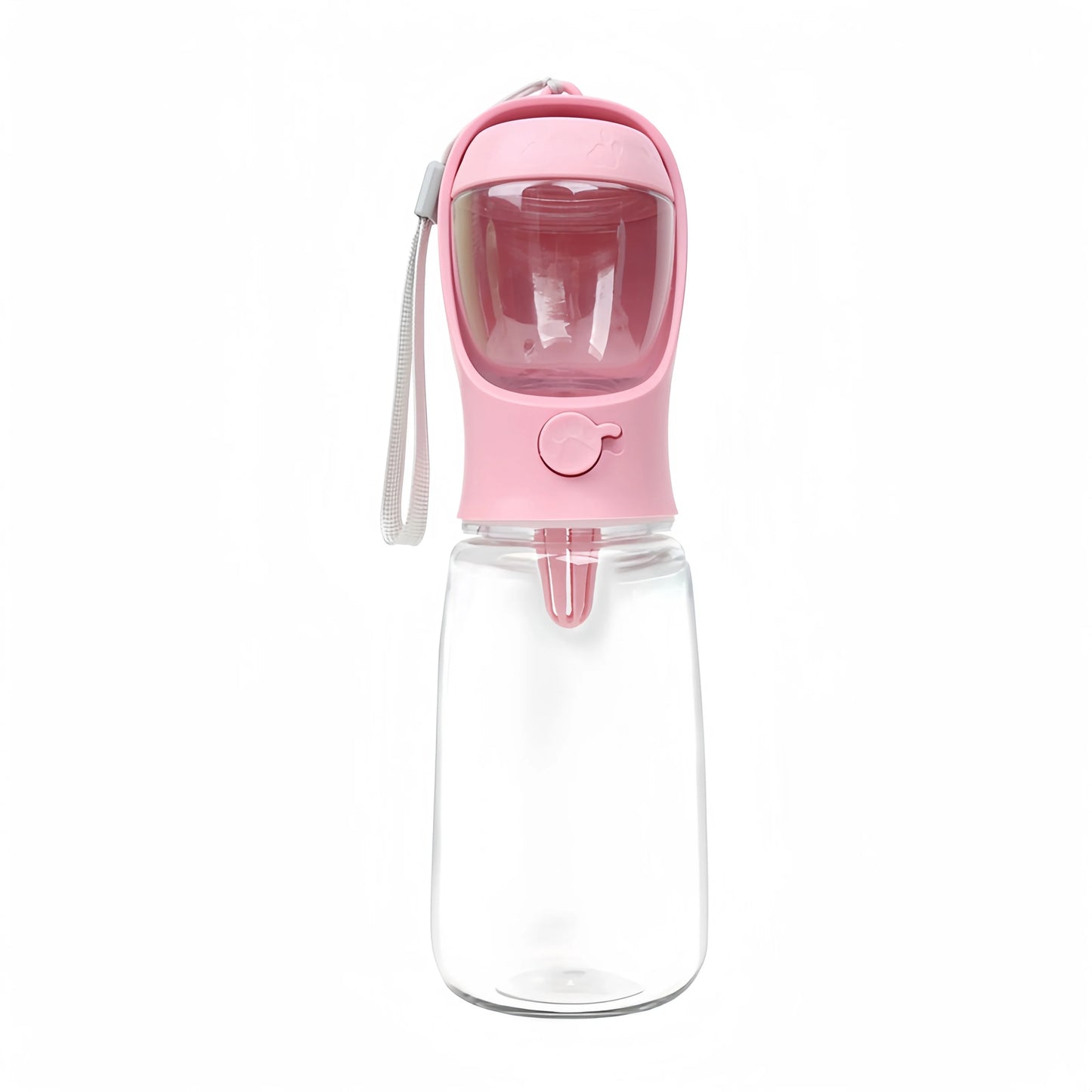 Pet Water Cup Bottle With Food Dispenser