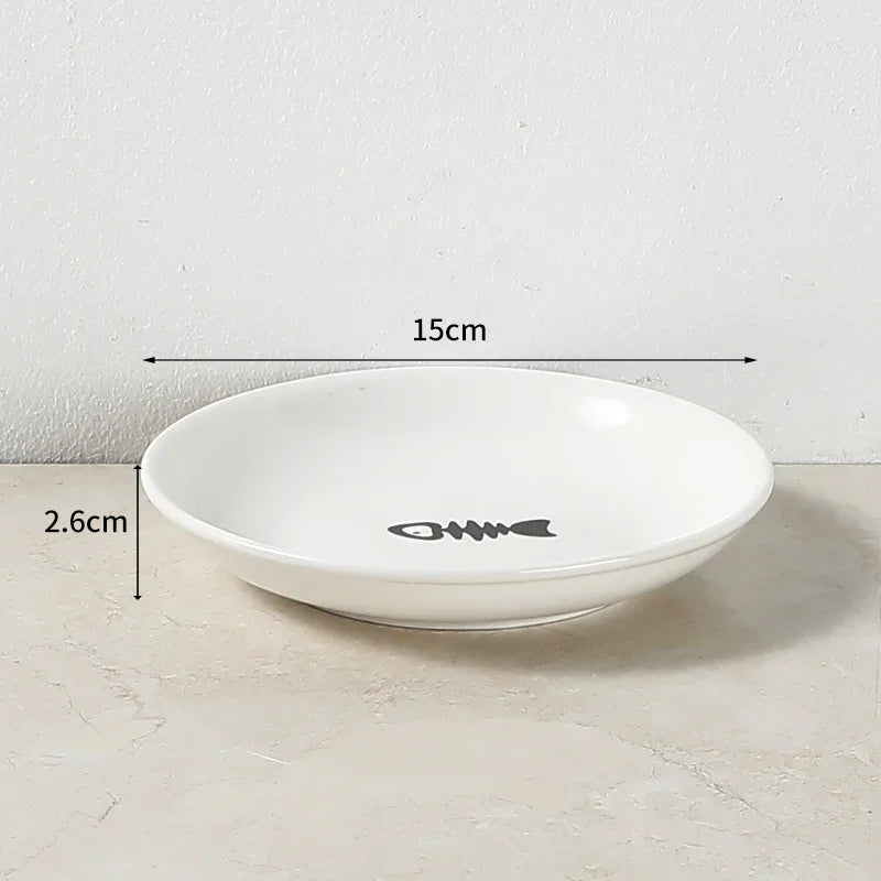 Ceramic Raised Pet Bowl
