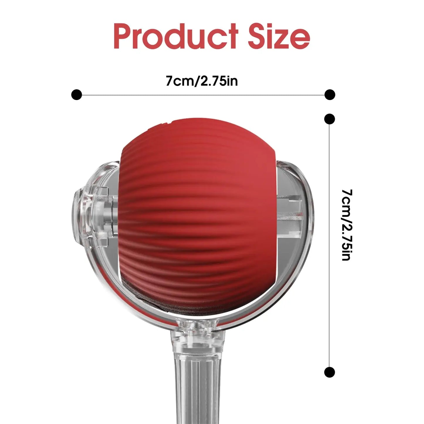 Active Rolling Ball with Tail