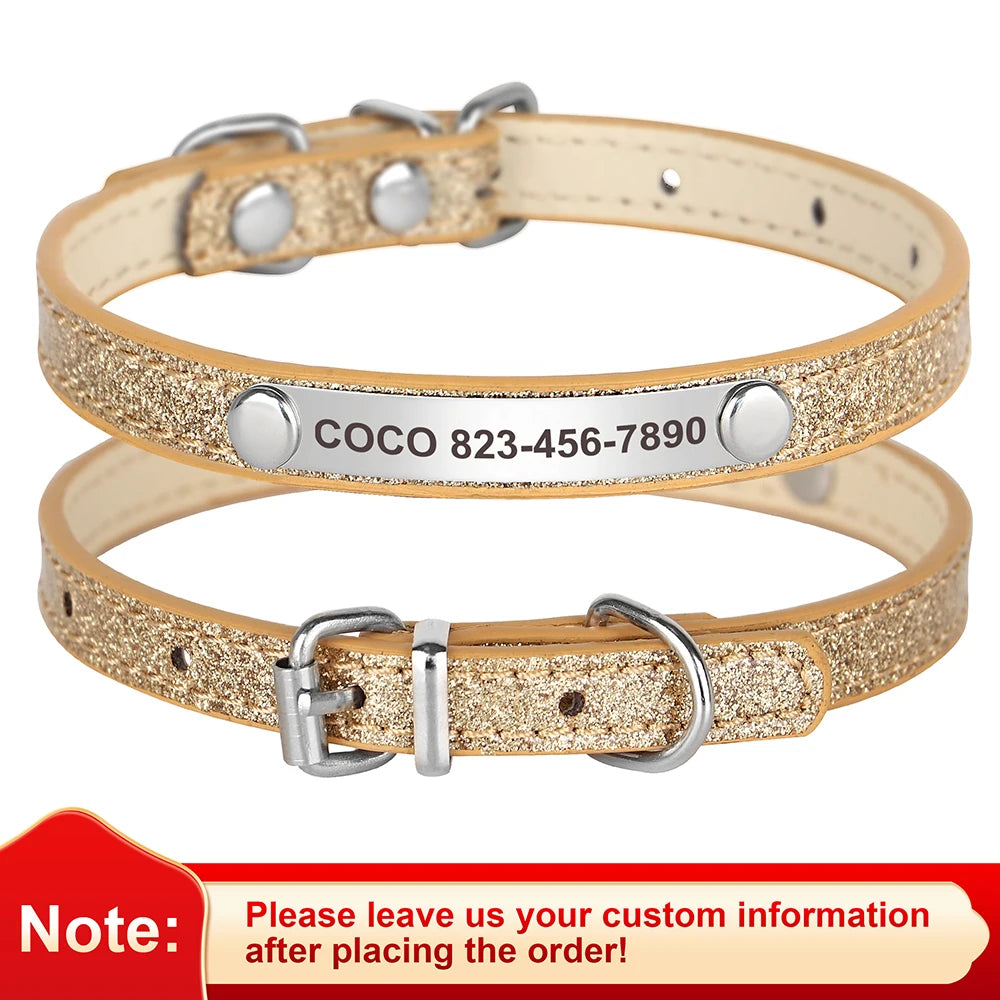 Anti-lost Cat ID Collar Personalized