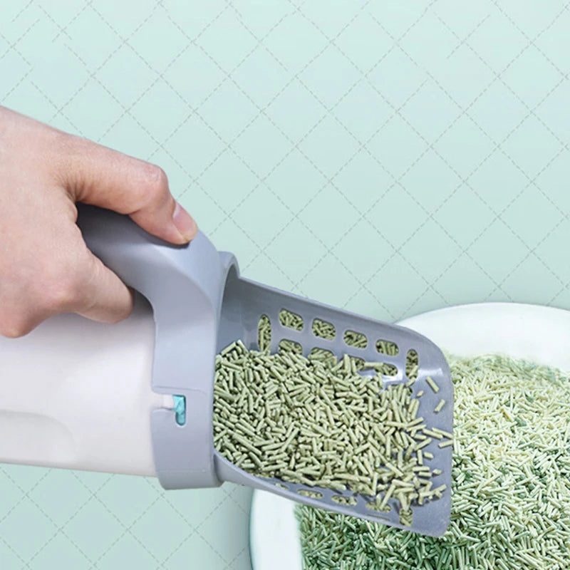 Cat Litter Scoop with Bag Holder