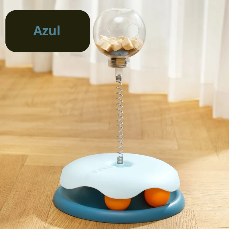 Dispensador de Comida Interactivo con Alimentación Lenta