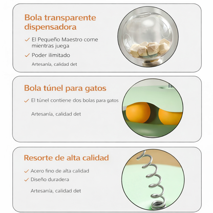 Dispensador de Comida Interactivo con Alimentación Lenta