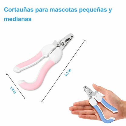 Cortauñas Profesional Ergonómico para Mascotas