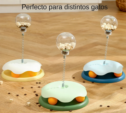 Dispensador de Comida Interactivo con Alimentación Lenta