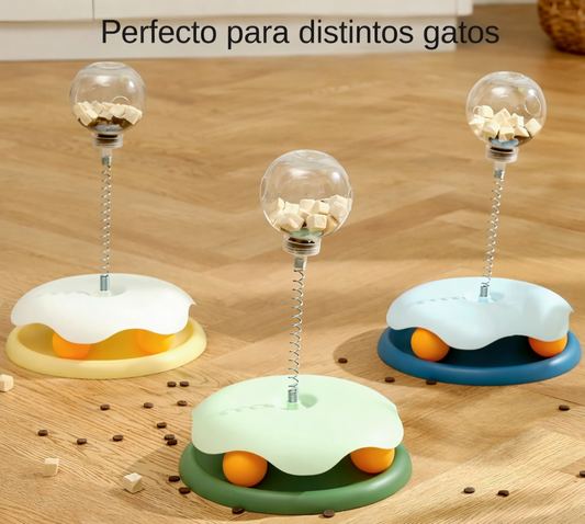 Dispensador de Comida Interactivo con Alimentación Lenta