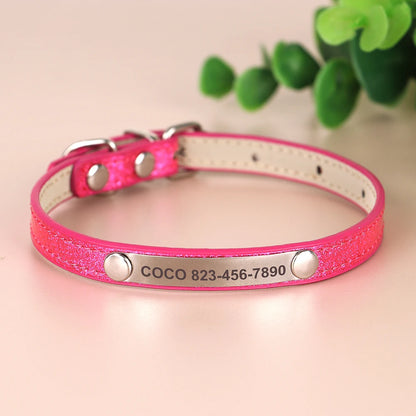 Anti-lost Cat ID Collar Personalized