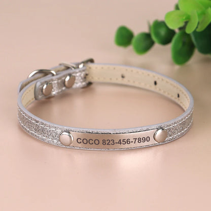 Anti-lost Cat ID Collar Personalized