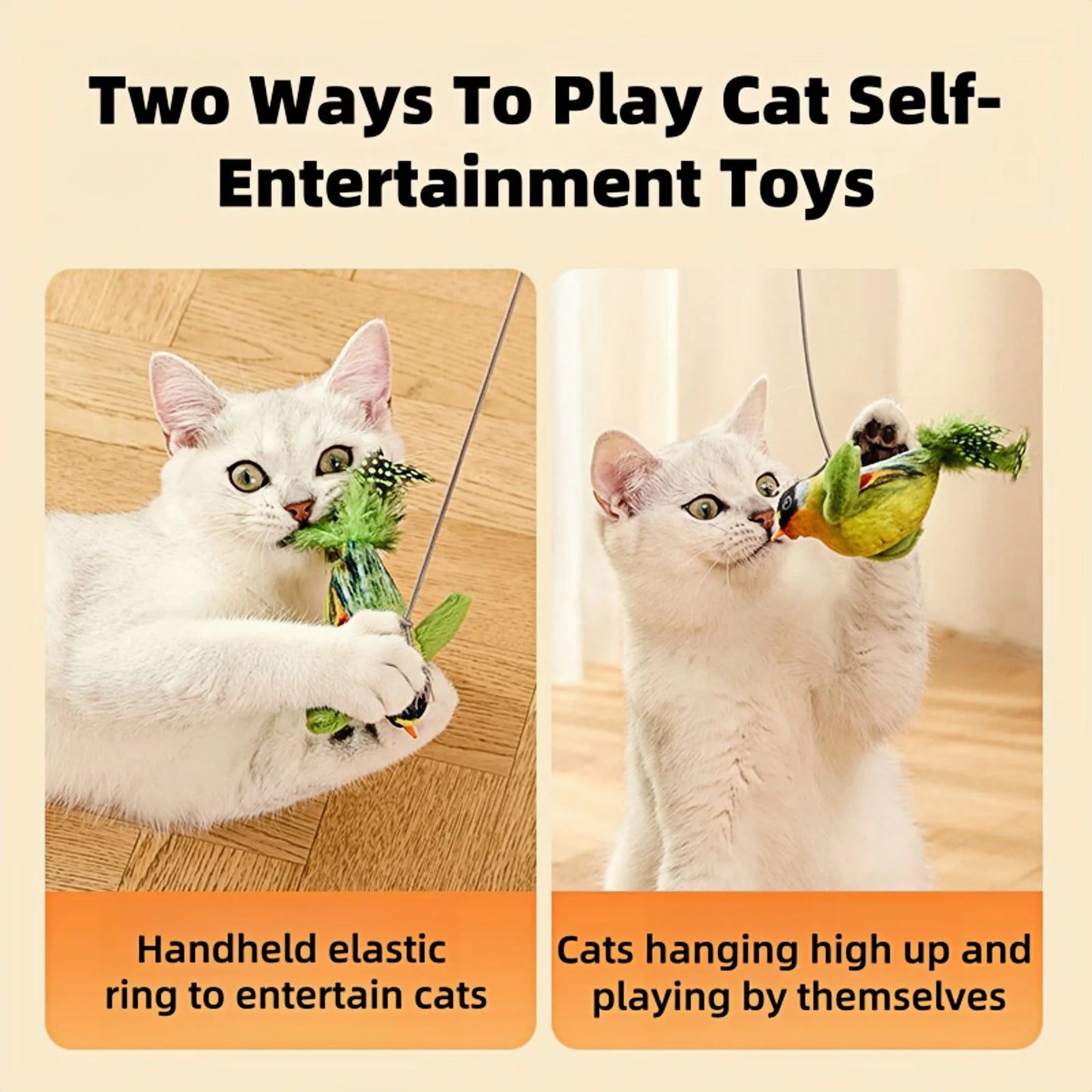 Interactive Bird Toy for Cats