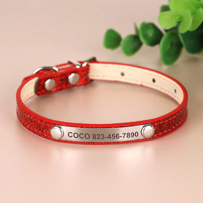 Anti-lost Cat ID Collar Personalized