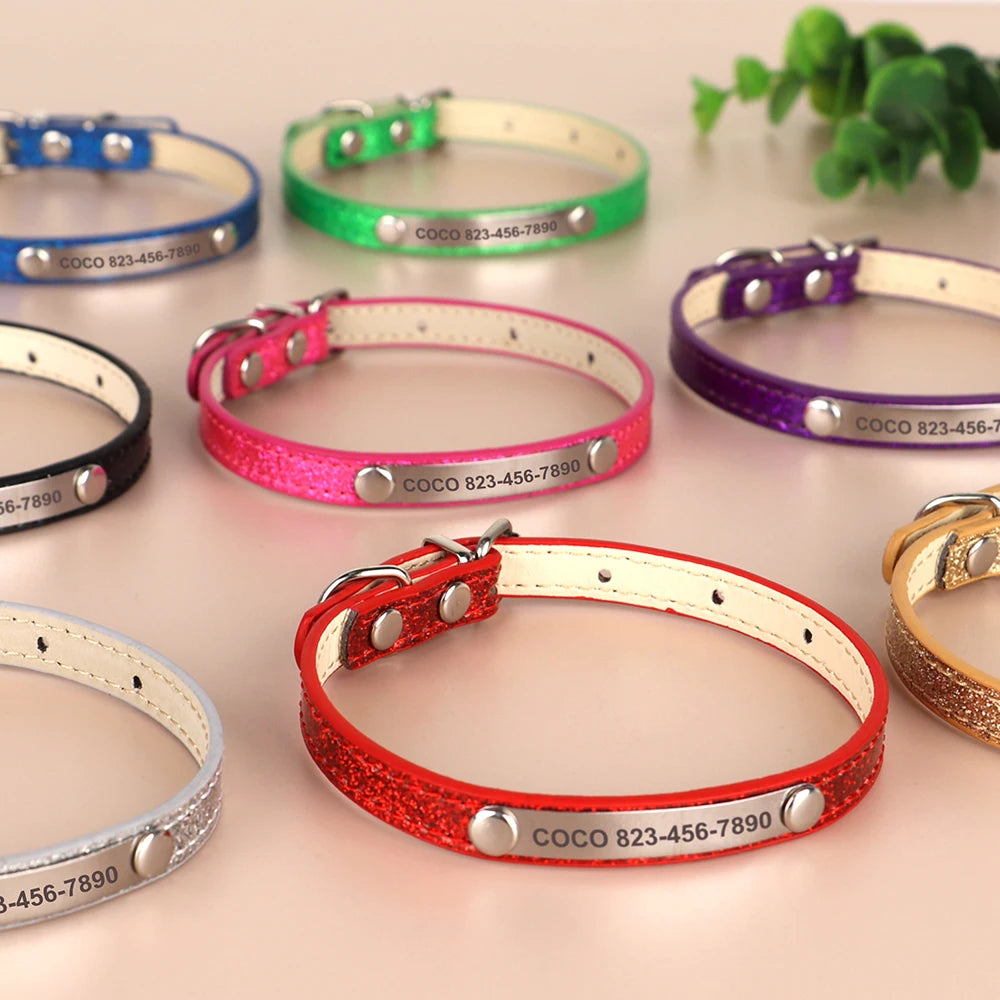 Anti-lost Cat ID Collar Personalized