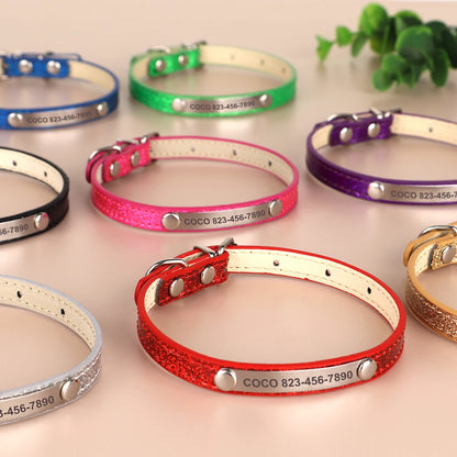 Anti-lost Cat ID Collar Personalized