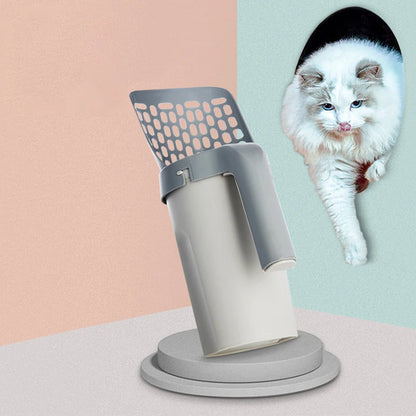 Cat Litter Scoop with Bag Holder