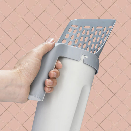 Cat Litter Scoop with Bag Holder
