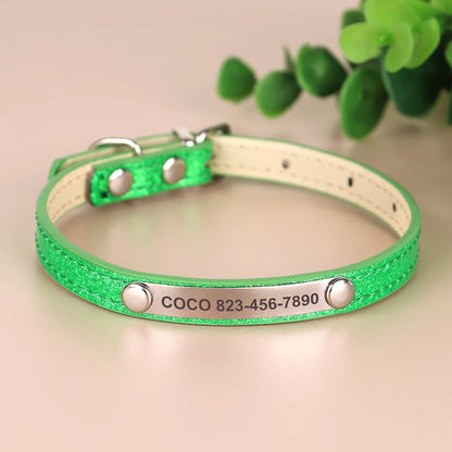 Anti-lost Cat ID Collar Personalized