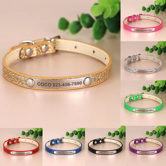 Anti-lost Cat ID Collar Personalized