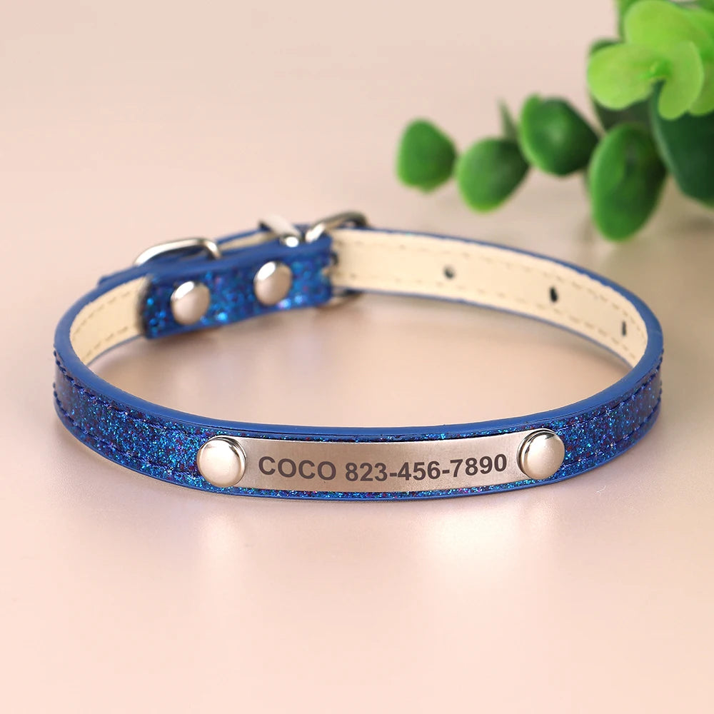 Anti-lost Cat ID Collar Personalized