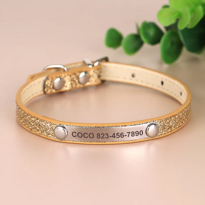 Anti-lost Cat ID Collar Personalized